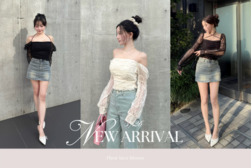 〈STAFF BLOG〉Fleur lace blouse