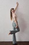 Semi flare denim