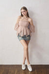 Bijou offshoulder blouse