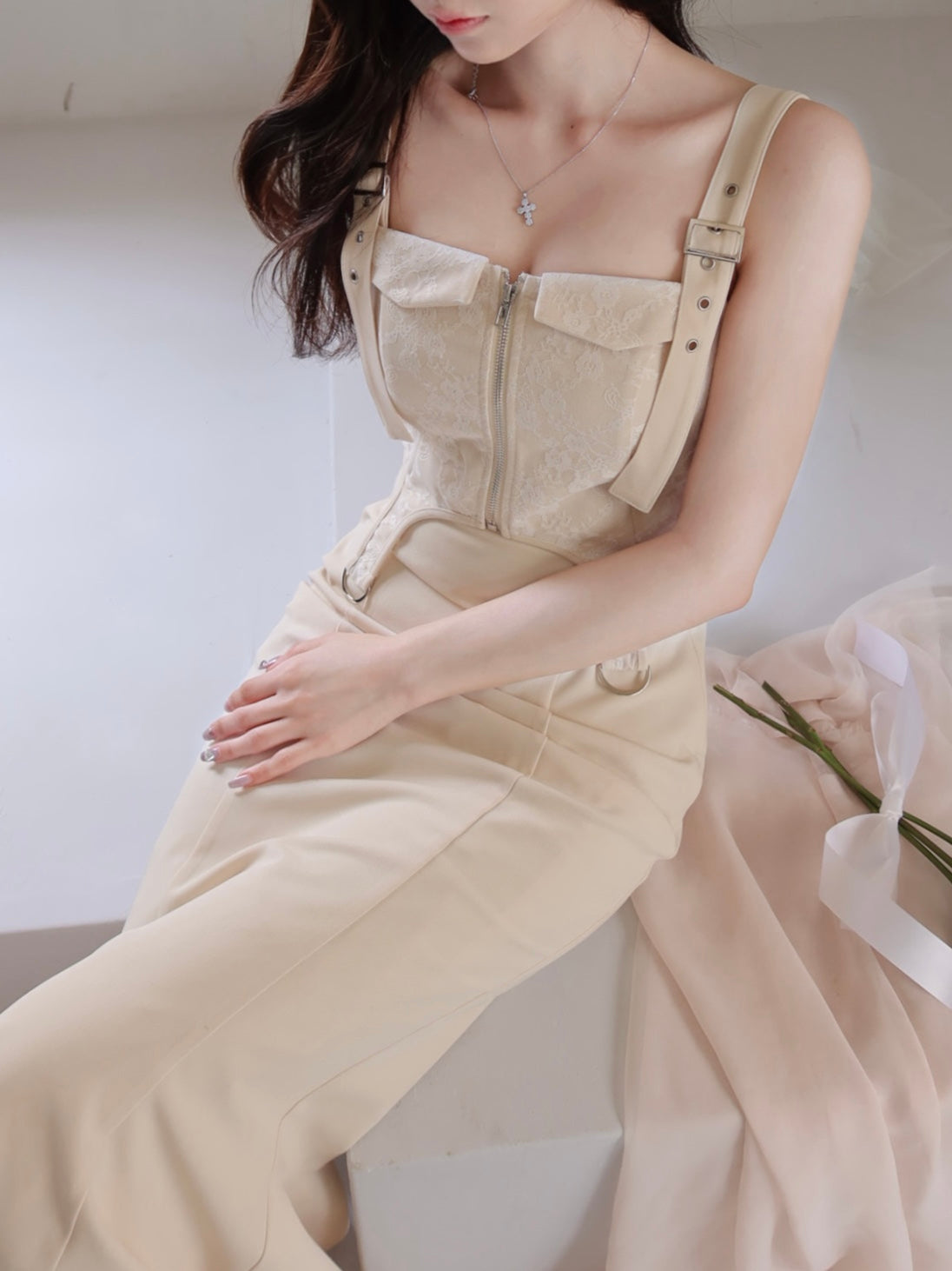 Romantic bustier dress – YILON