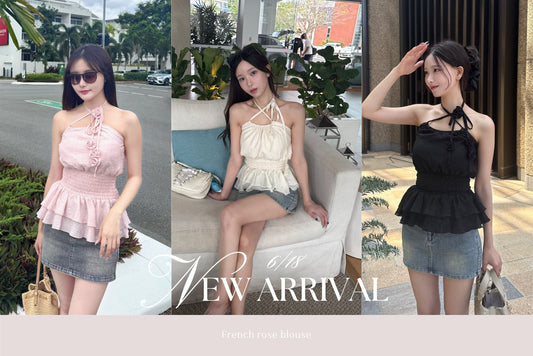 〈STAFF BLOG〉French rose blouse