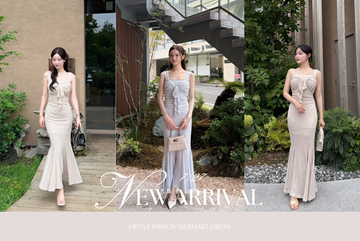 〈STAFF BLOG〉FRONT RIBBON MERMAID DRESS