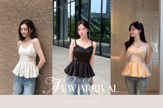 〈STAFF BLOG〉BALLOON LACE CAMI TOP