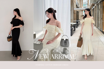 〈STAFF BLOG〉FEMININE COTTON MERMAID DRESS