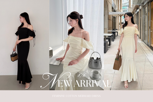 〈STAFF BLOG〉FEMININE COTTON MERMAID DRESS