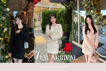 〈STAFF BLOG〉Holiday Fluffy Knit Ensemble