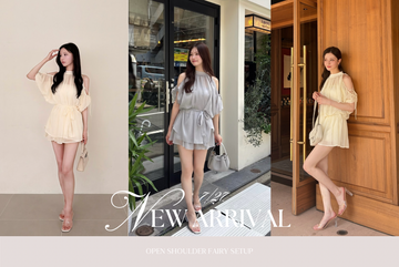 〈STAFF BLOG〉OPEN SHOULDER FAIRY SETUP