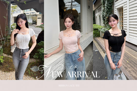 STAFF BLOG〉RIBBON LACE TEE – YILON