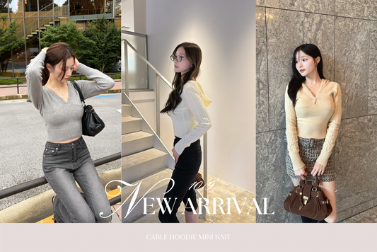 〈STAFF BLOG〉CABLE HOODIE MINI KNIT