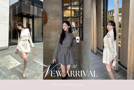 〈STAFF BLOG〉Urban shoulder knit setup
