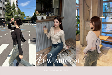 〈STAFF BLOG〉BACK RIBBON LACE TEE