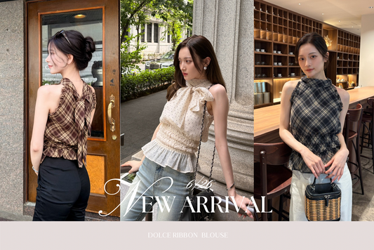 〈STAFF BLOG〉DOLCE RIBBON BLOUSE