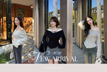 〈STAFF BLOG〉Cable ribbon knit