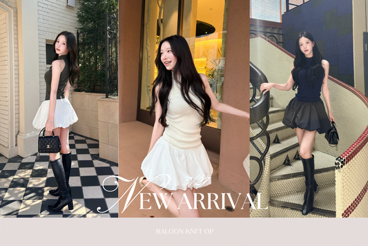 〈STAFF BLOG〉BALOON KNIT OP