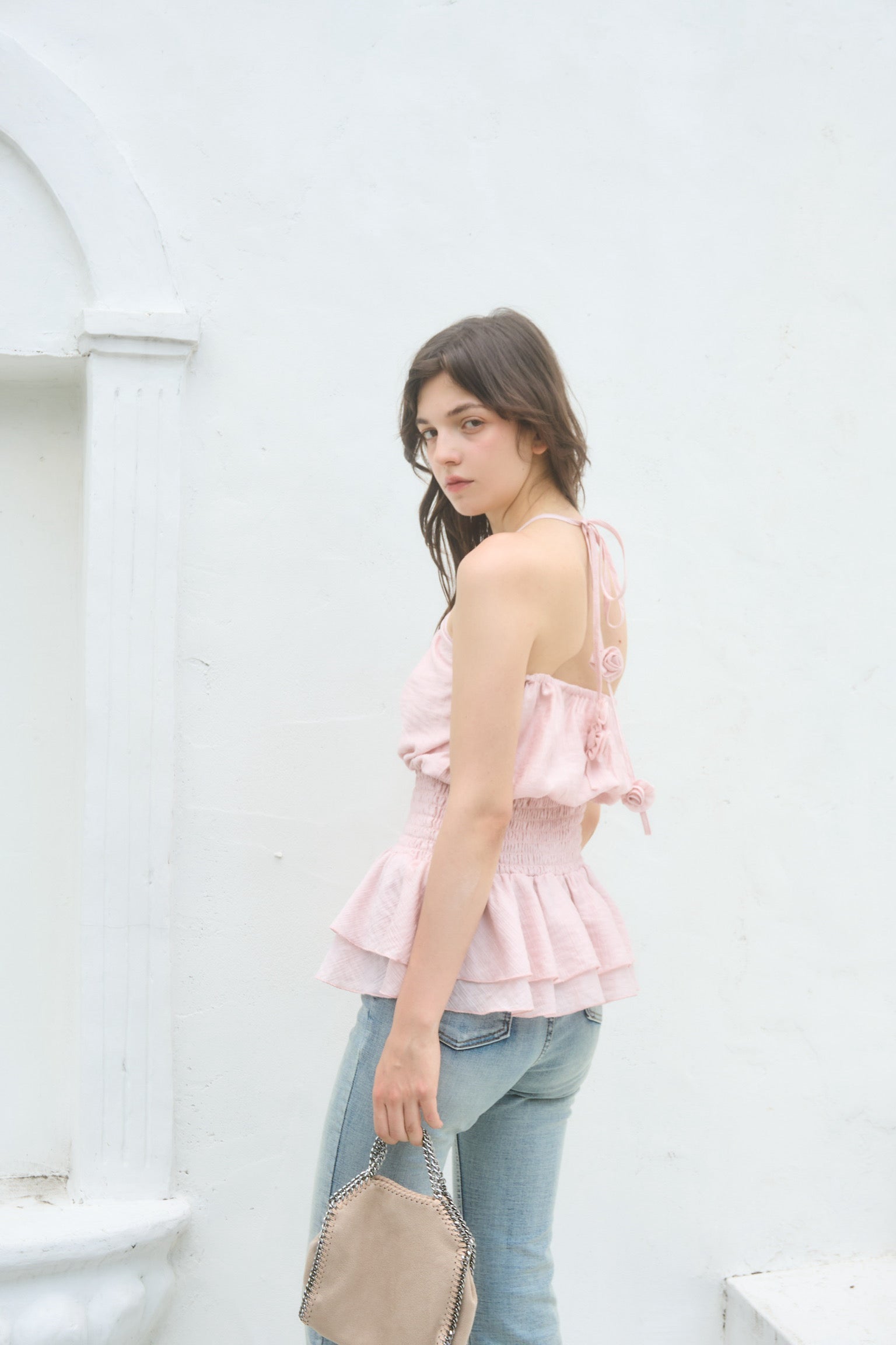 French rose blouse – YILON