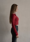 Rose ribbon cardigan