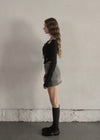 Full lace ribbon tee