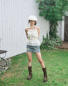 French rose blouse