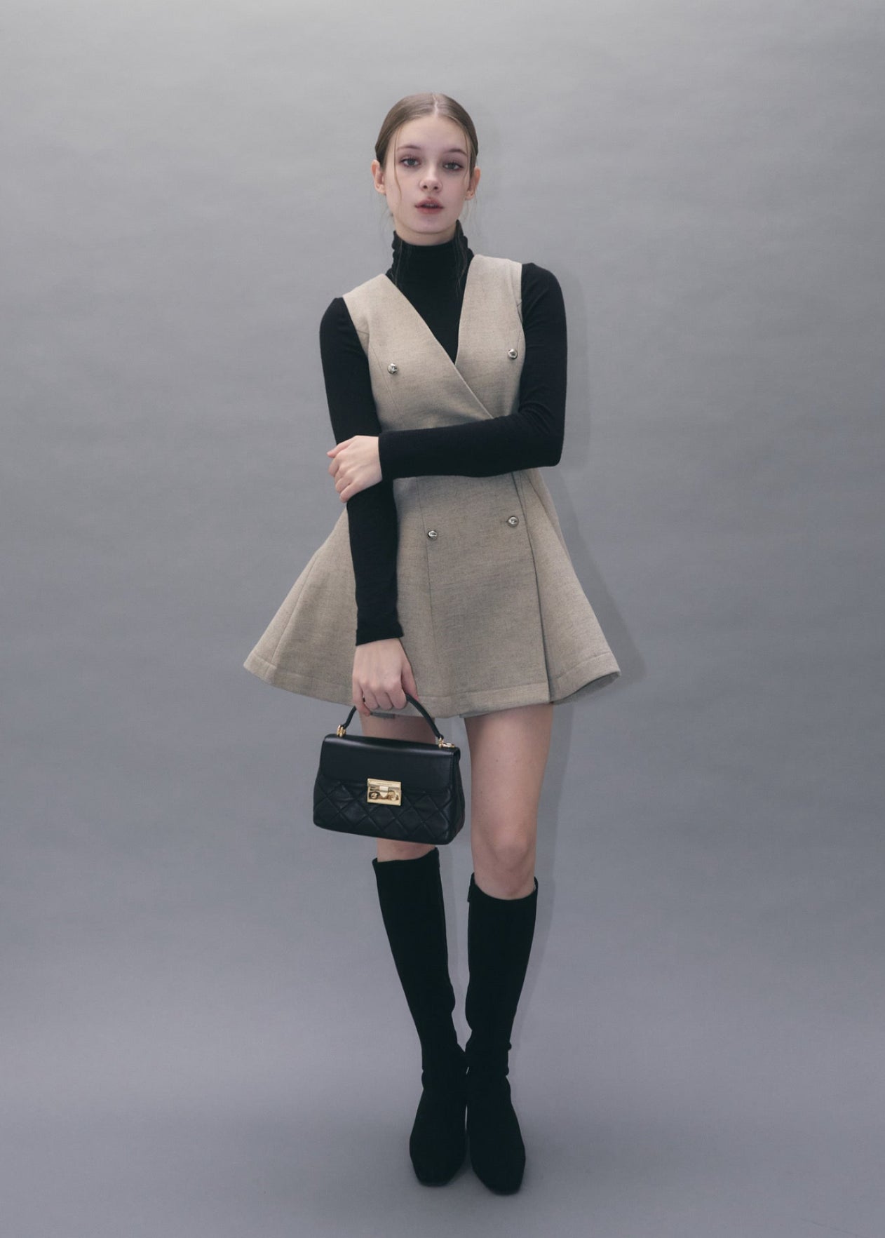 Classic gilet dress – YILON