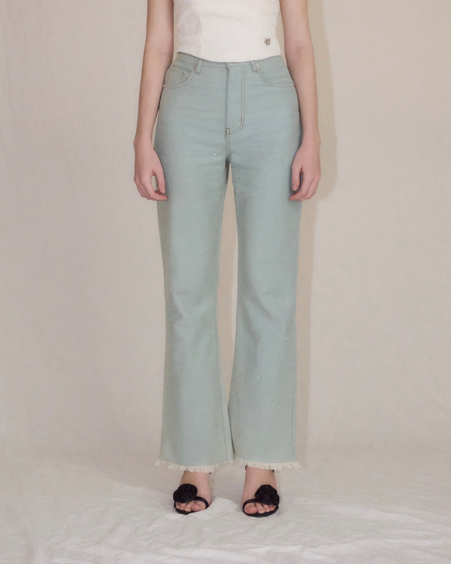 Bijou straight denim – YILON