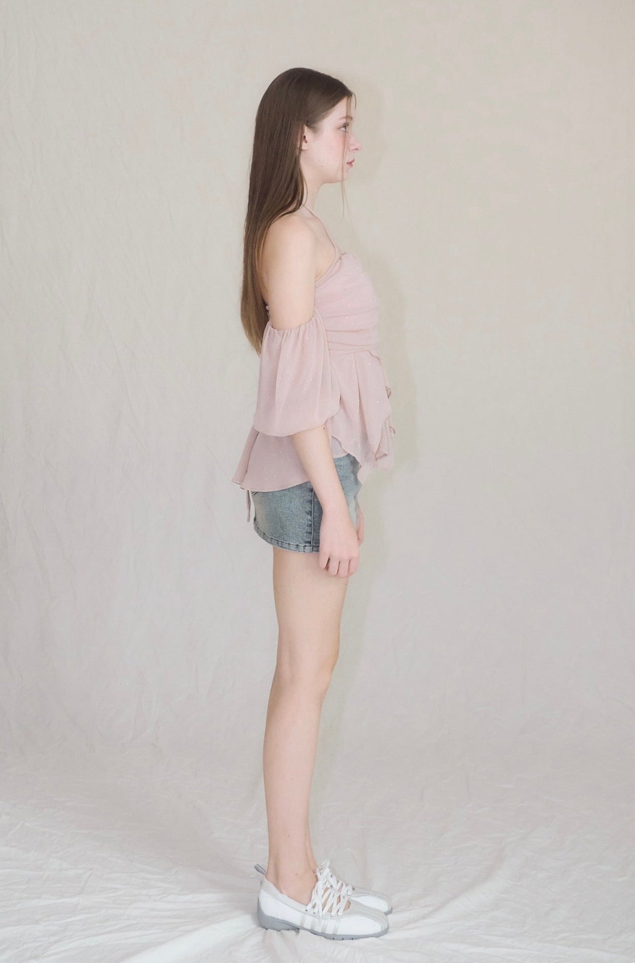 Bijou offshoulder blouse – YILON