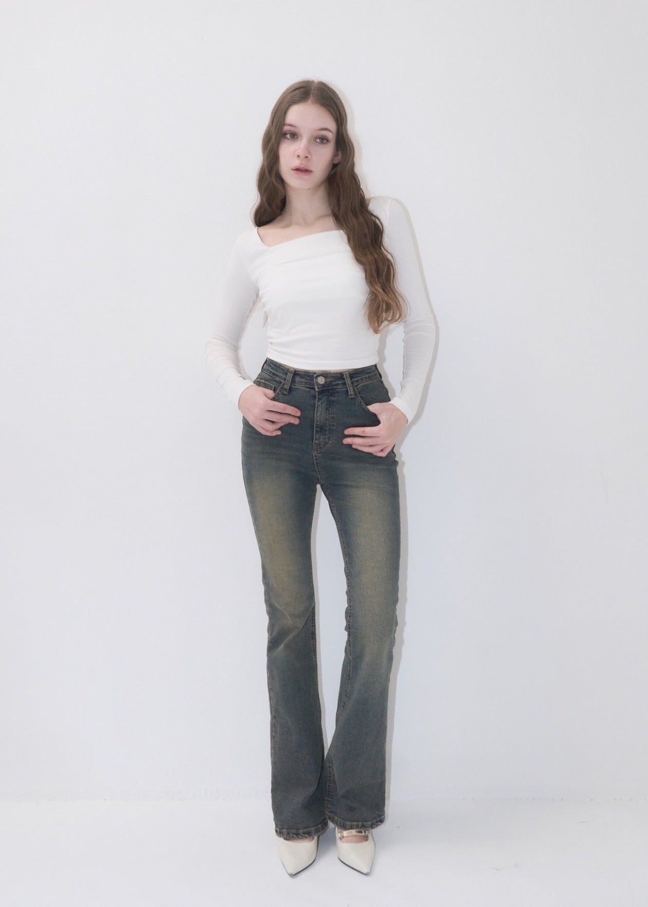 SEMI FLARE DENIM – YILON