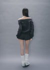 Off-shoulder sweat setup