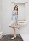 JOLI BOLD FLORAL BLOUSE