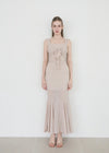 FRONT RIBBON MERMAID DRESS