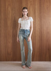 RIBBON LACE TEE