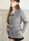 WAIST TIE KNIT JACKET