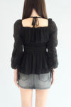 【予約商品】Chiffon fairy blouse