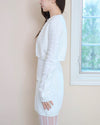 SUMMER KNIT BORDER CARDIGAN
