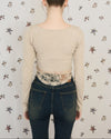 LACE RIBBON RIB TEE