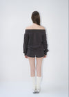 Off-shoulder sweat setup