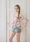 JOLI BOLD FLORAL BLOUSE