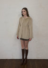 <予約商品>Waistmark eco fur coat