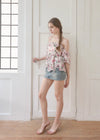 JOLI BOLD FLORAL BLOUSE