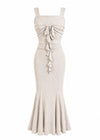 FRONT RIBBON MERMAID DRESS