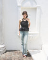 French rose blouse