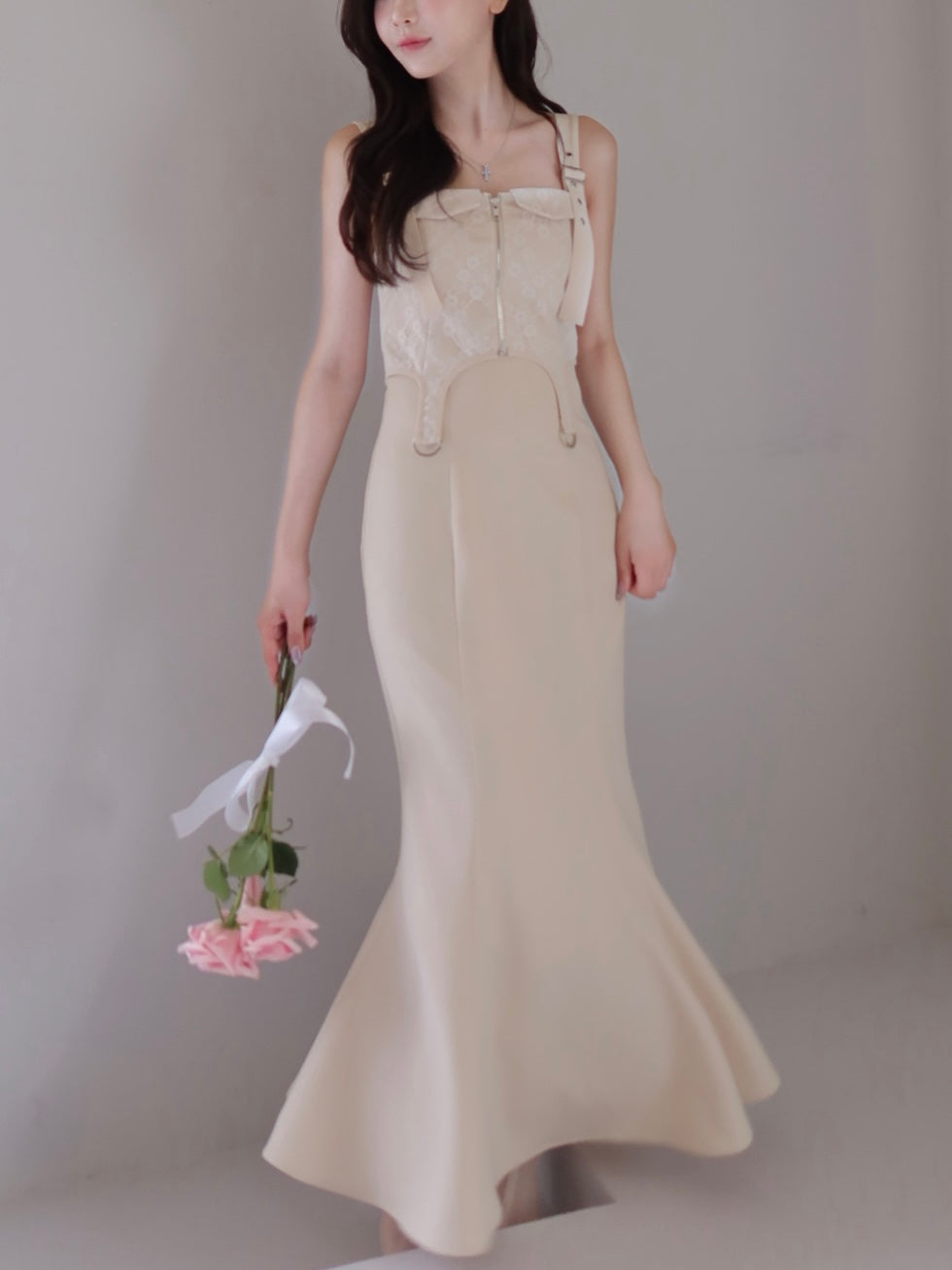 ワンピース YILON Romantic bustier dress m Romantic bustier dress – YILON