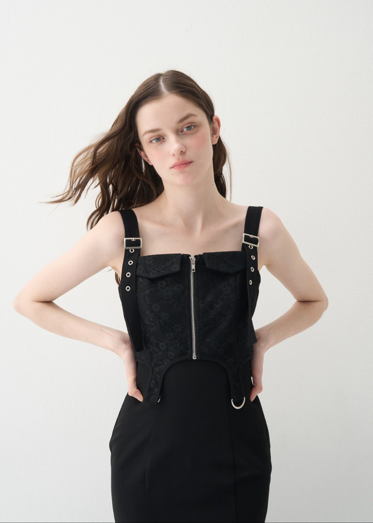 ROMANTIC BUSTIER DRESS – YILON