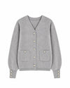 CLASSIC KNIT JACKET CARDIGAN