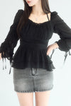 【予約商品】Chiffon fairy blouse