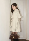 HERITAGE MELTON TRENCH COAT