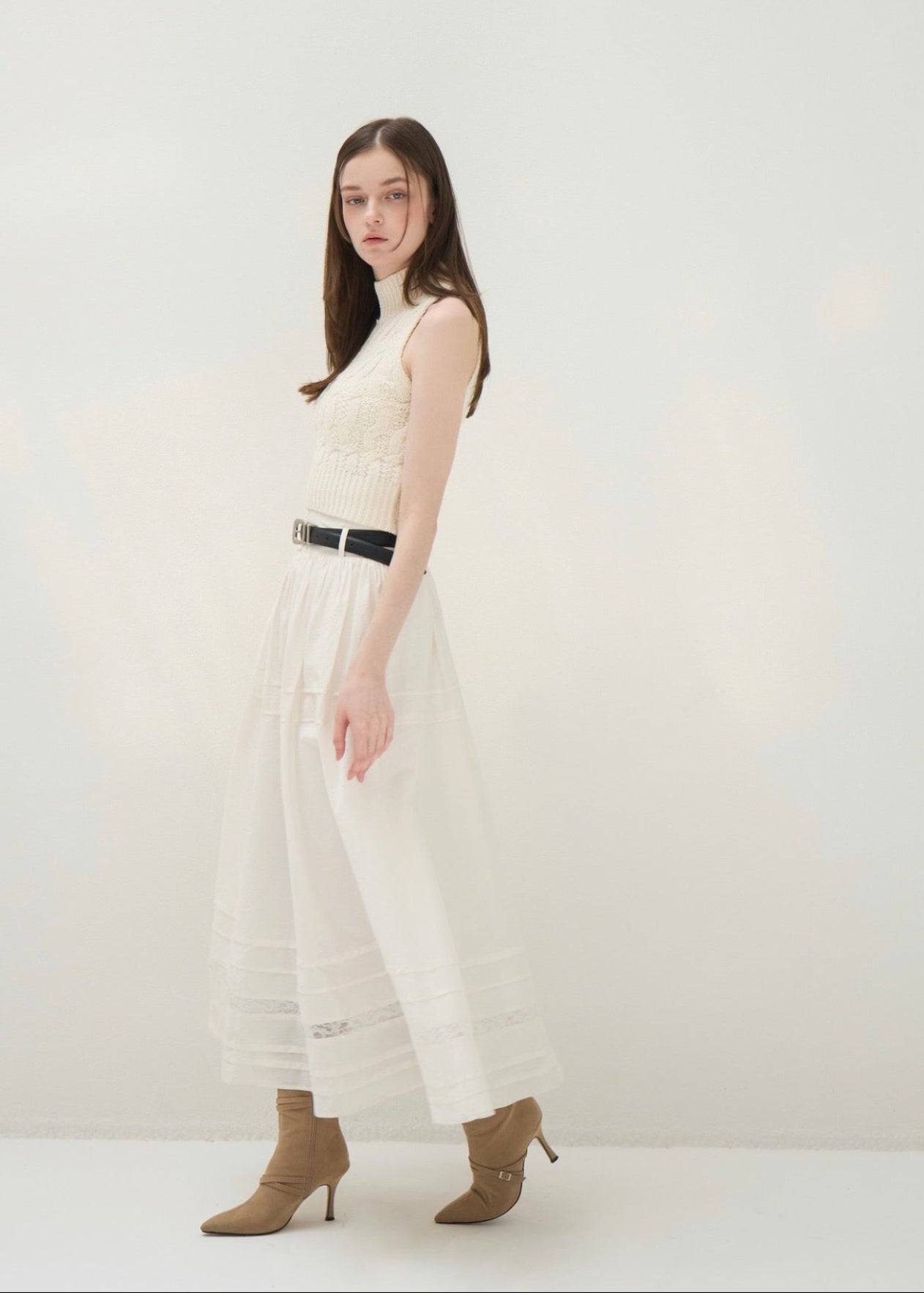 COTTON LACE SKIRT – YILON