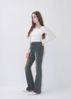 Gather lace tee