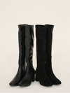 Slim fit long boots