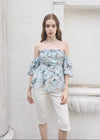 JOLI BOLD FLORAL BLOUSE