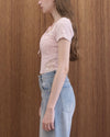 RIBBON LACE TEE